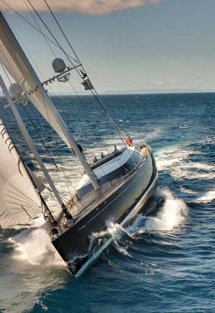 Kokomo is the third yacht of this name built by Alloy Yachts